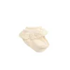 Frill Ankle Sock - Macadamia