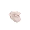 Frill Ankle Sock - Soft Peony