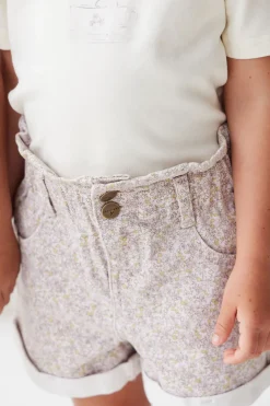 Grace Cotton Twill Short - Chloe Lilac