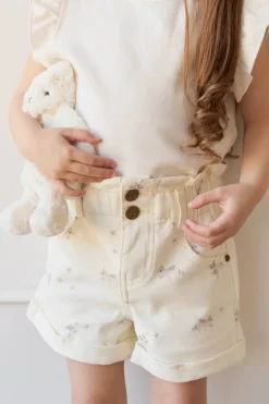 Grace Short - Playful Kittens Whisper White Large