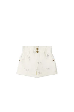 Grace Short - Playful Kittens Whisper White Large