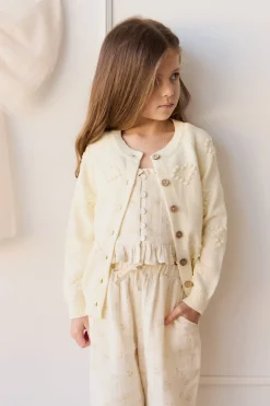 Gracie Cardigan - Popcorn