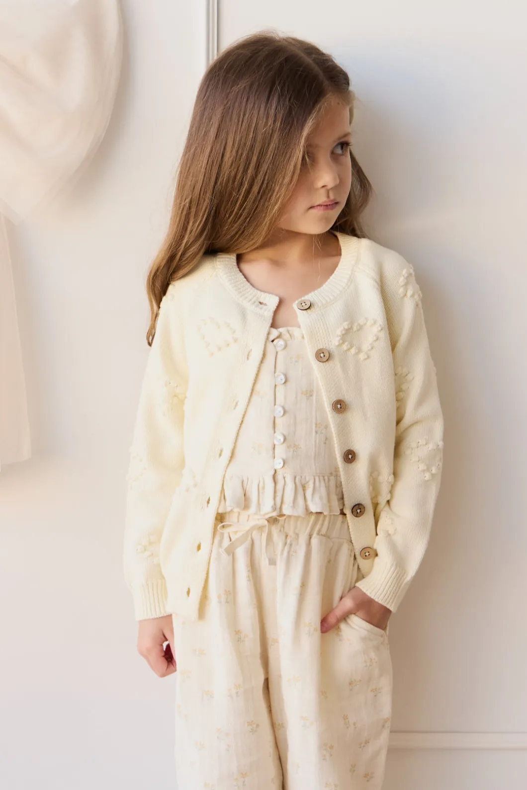 Gracie Cardigan - Popcorn