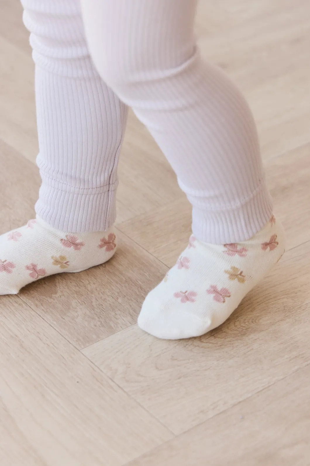 Harlow Sock - Playful Butterflies