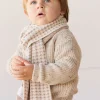 Houndstooth Scarf - Houndstooth Natural