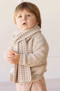 Houndstooth Scarf - Houndstooth Natural