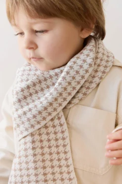 Houndstooth Scarf - Houndstooth Natural