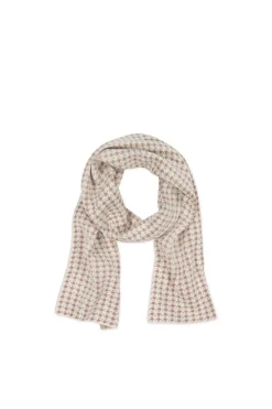 Houndstooth Scarf - Houndstooth Natural