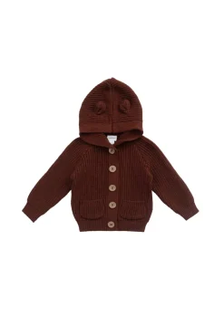 Humphrey Knitted Cardigan - Fox Marle