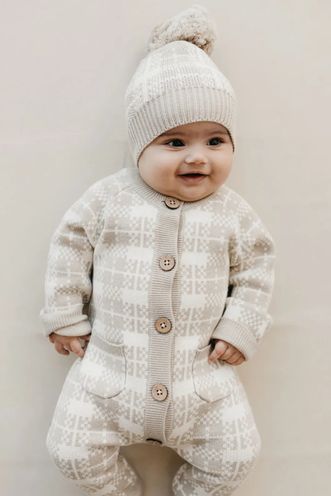 Jasper Hat - Marlo Check Jacquard