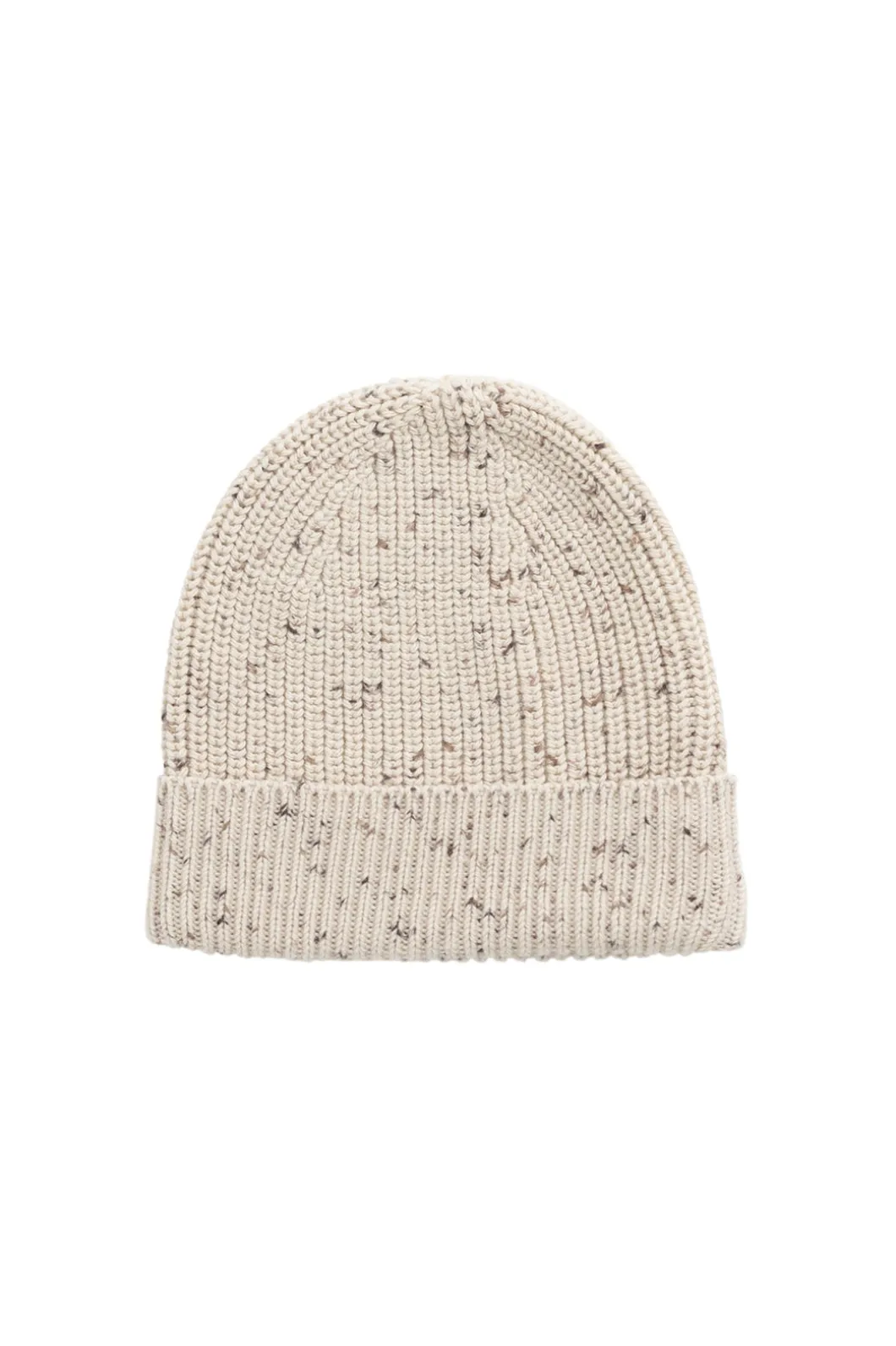 Johan Knit Beanie - Buff Fleck