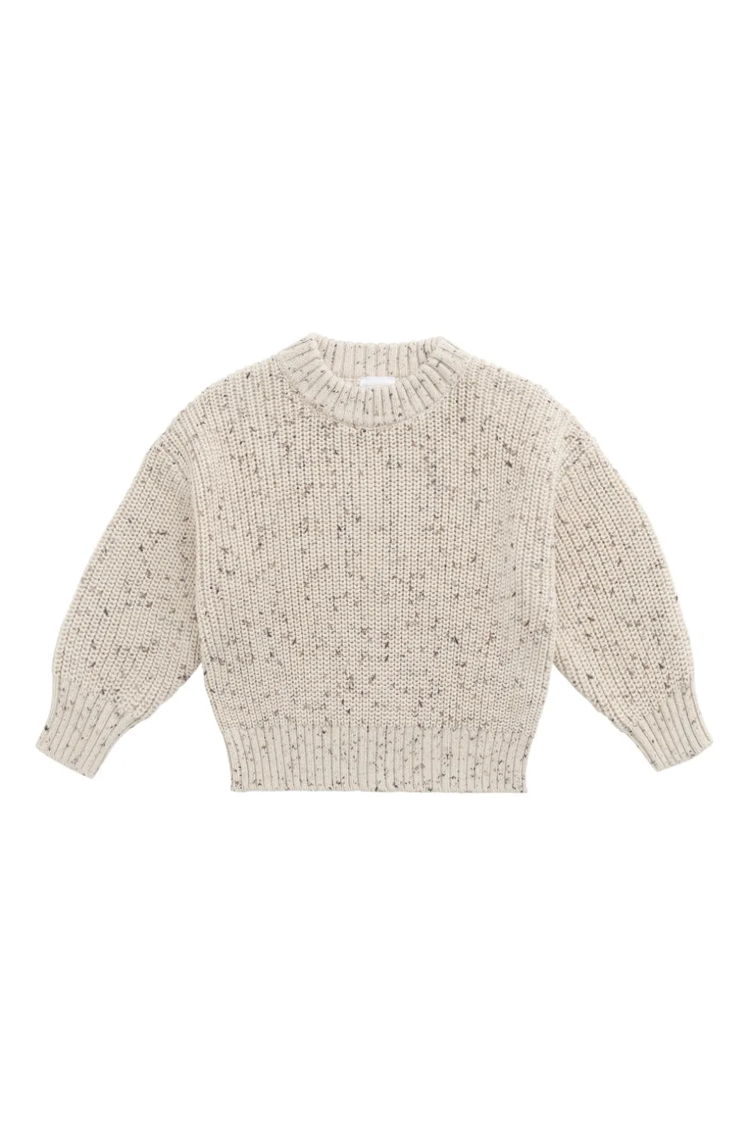 Johan Knit Jumper - Buff Fleck