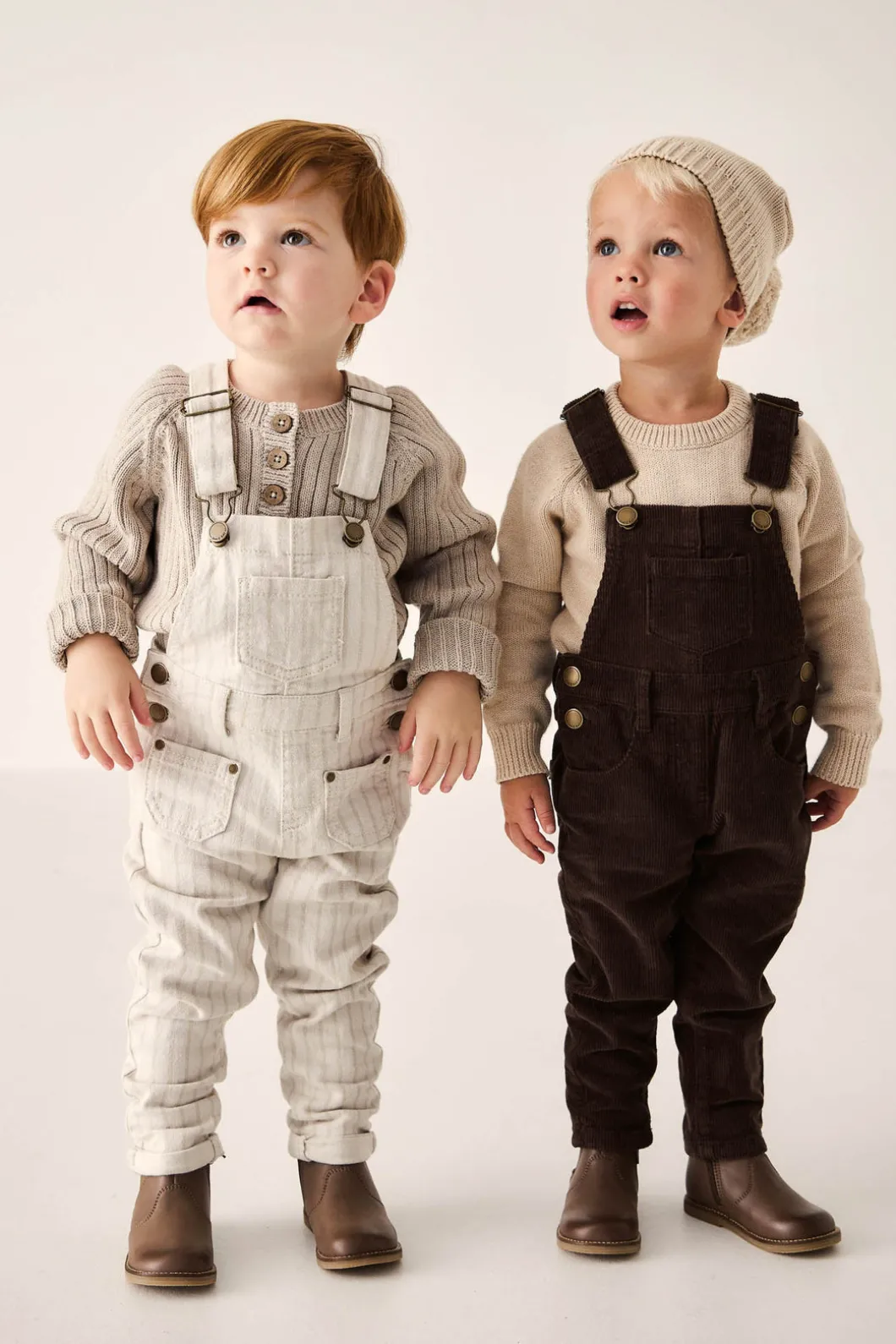 Jordie Cord Overall - Bear