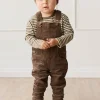 Jordie Cord Overall - Brownie