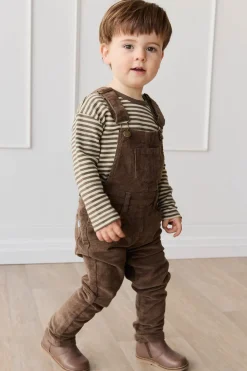 Jordie Cord Overall - Brownie