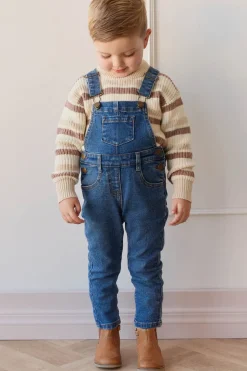 Jordie Overall - Mid Wash Denim