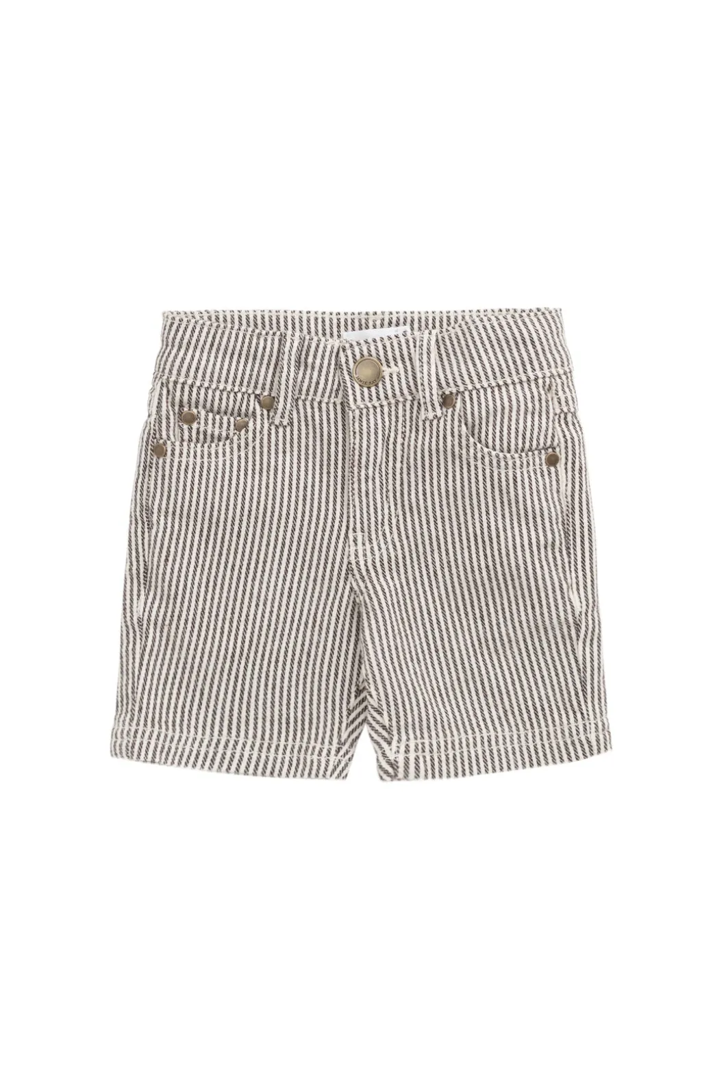 Jude Short - Dark Coffee/Buff Stripe