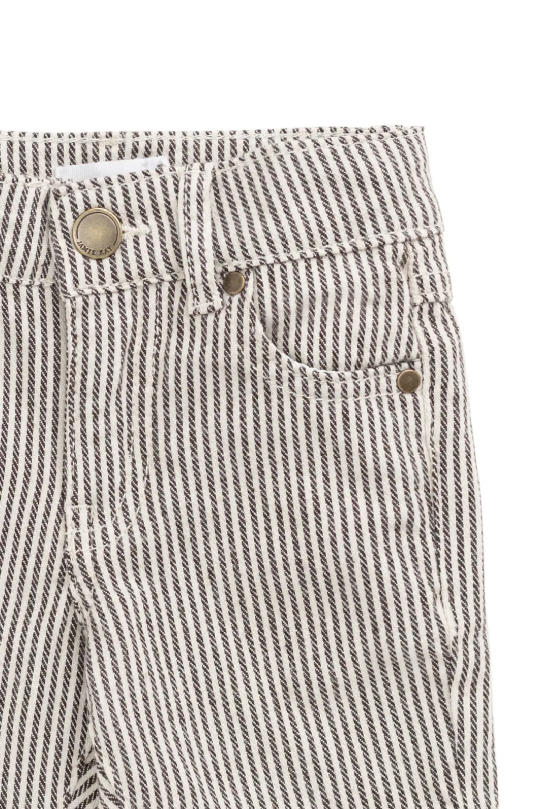 Jude Short - Dark Coffee/Buff Stripe