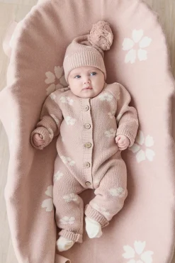 Juliette Blanket - Frankie Knit Rose