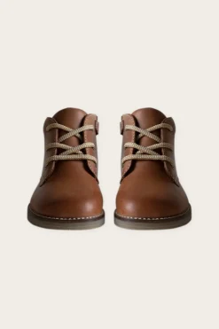 Leather Boot - Tan