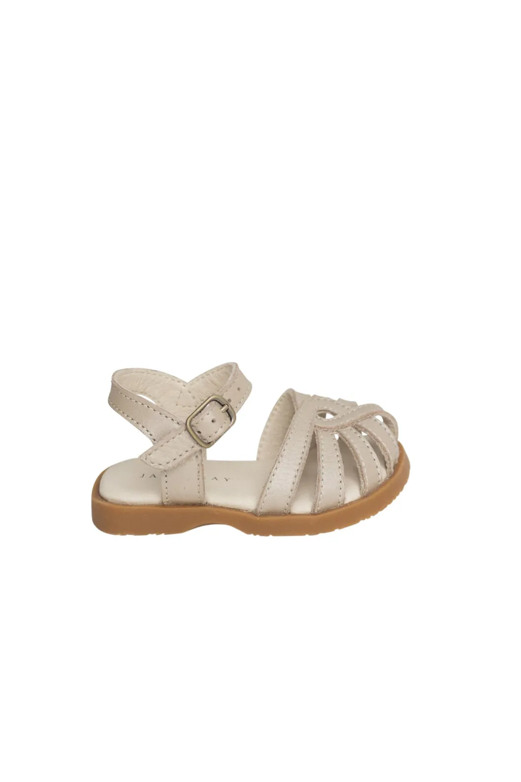 Leather Sandal - Matt Gold
