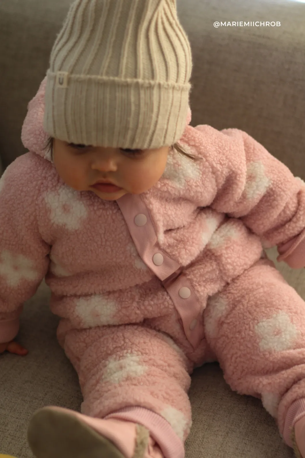 Lenny Sherpa Onepiece - Frankie Mauve