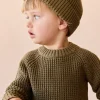 Leon Knitted Beanie - Cricket