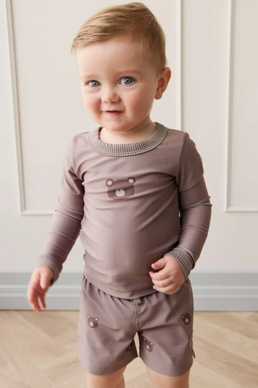 Liam Swim Vest - Bobbie Bears Tweed