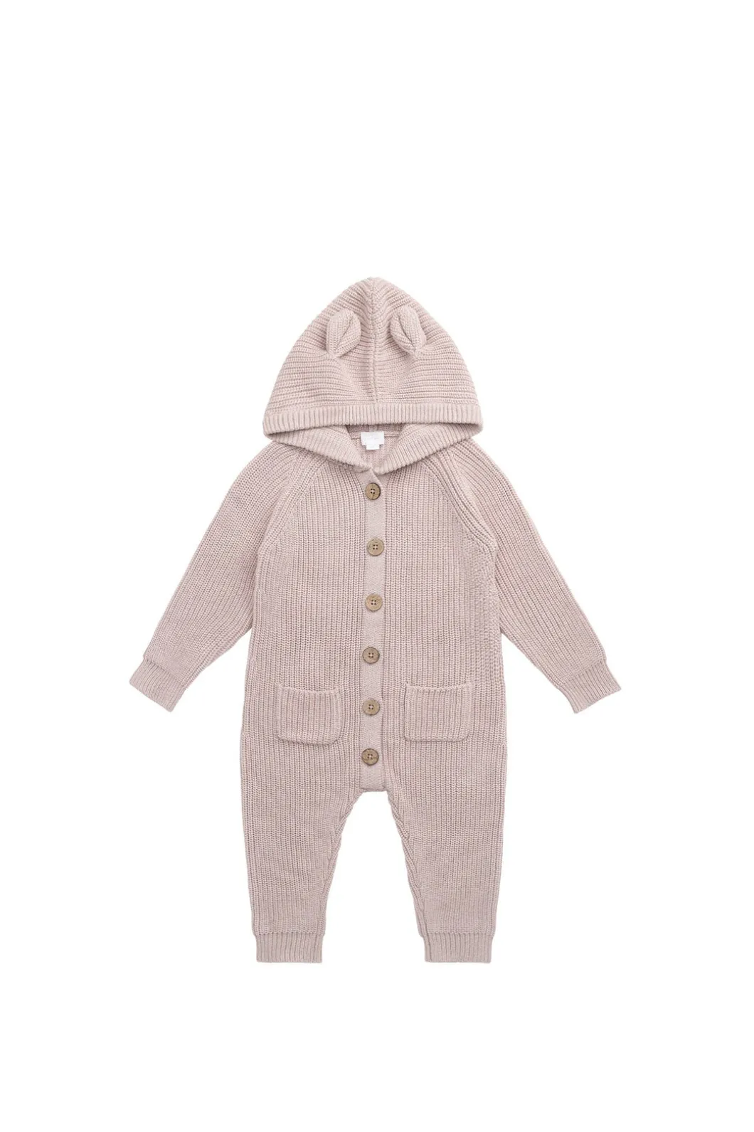 Luca Knitted Onepiece - Soft Misty Marle