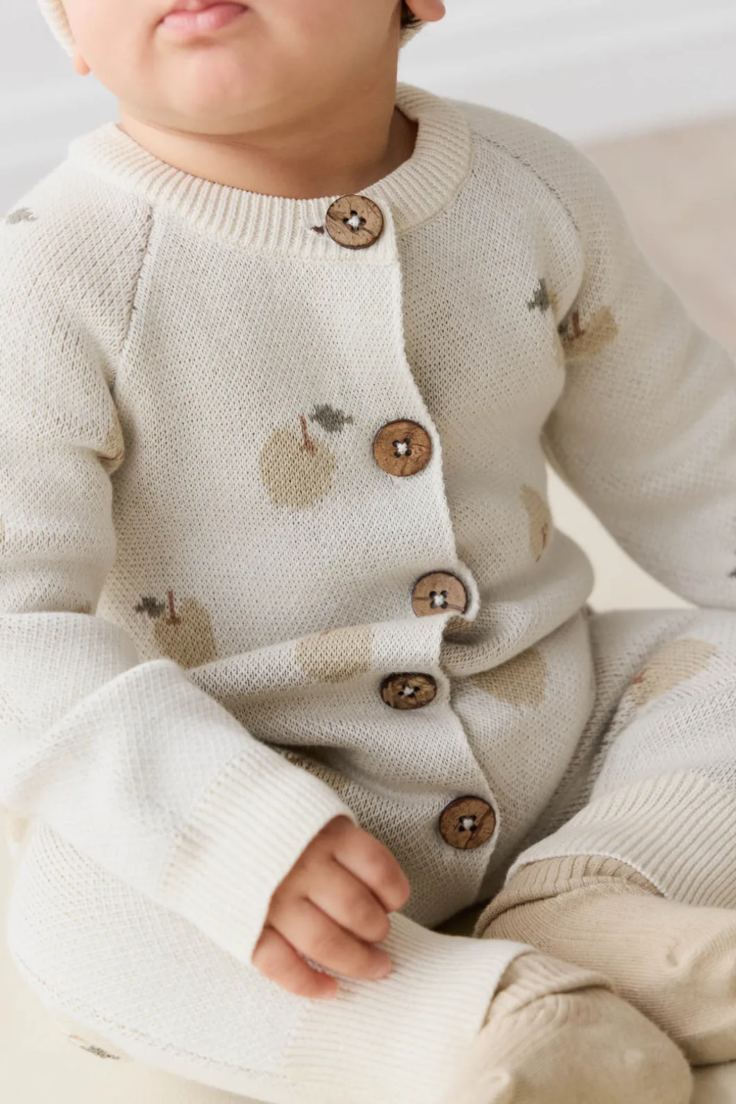 Marlow Onepiece - Jacquard Fresh Apple Tofu