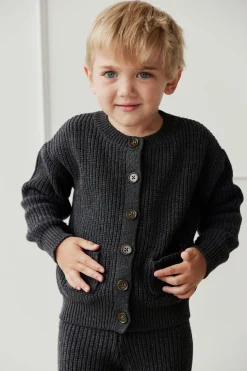 Maverick Cardigan - Onyx Marle
