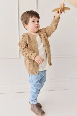 Maverick Cardigan - Toffee Marle