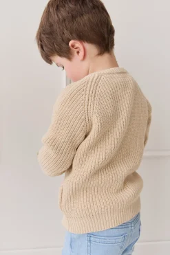 Max Cardigan - Oatmeal Marle