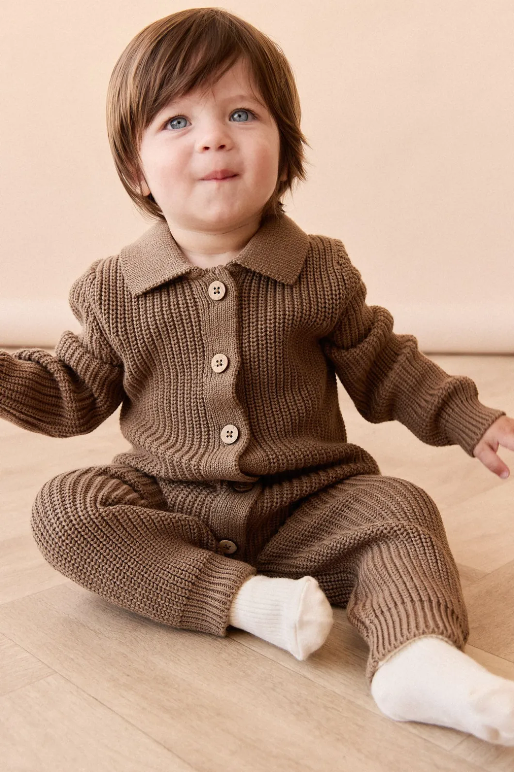 Milan Knitted Onepiece - Pecan