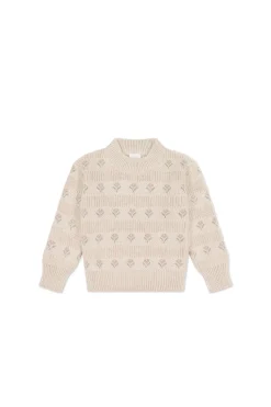 Miranda Jumper - Miranda Light Oatmeal Marle