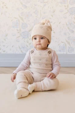 Miranda Playsuit - Miranda Light Oatmeal Marle