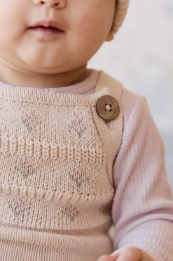 Miranda Playsuit - Miranda Light Oatmeal Marle