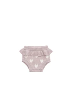 Molly Bloomer - Heart Jacquard Ballerina Marle