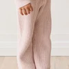 Morgan Knitted Pant - Pastel Marle