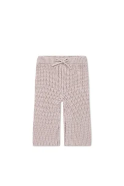 Morgan Knitted Pant - Pastel Marle