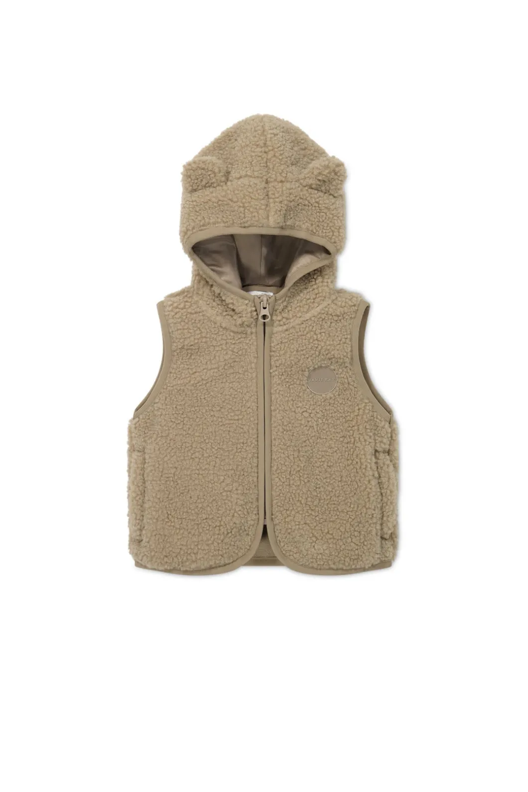 Neve Sherpa Vest - Cashew