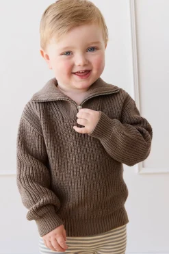 Nicholas Half Zip Jumper - Iroke