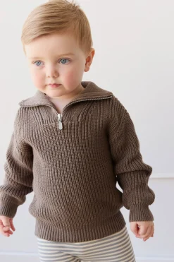 Nicholas Half Zip Jumper - Iroke