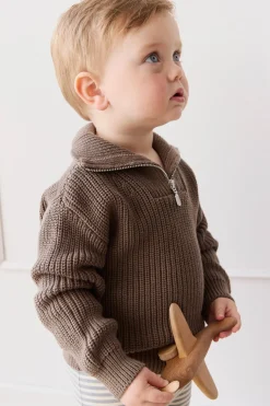Nicholas Half Zip Jumper - Iroke