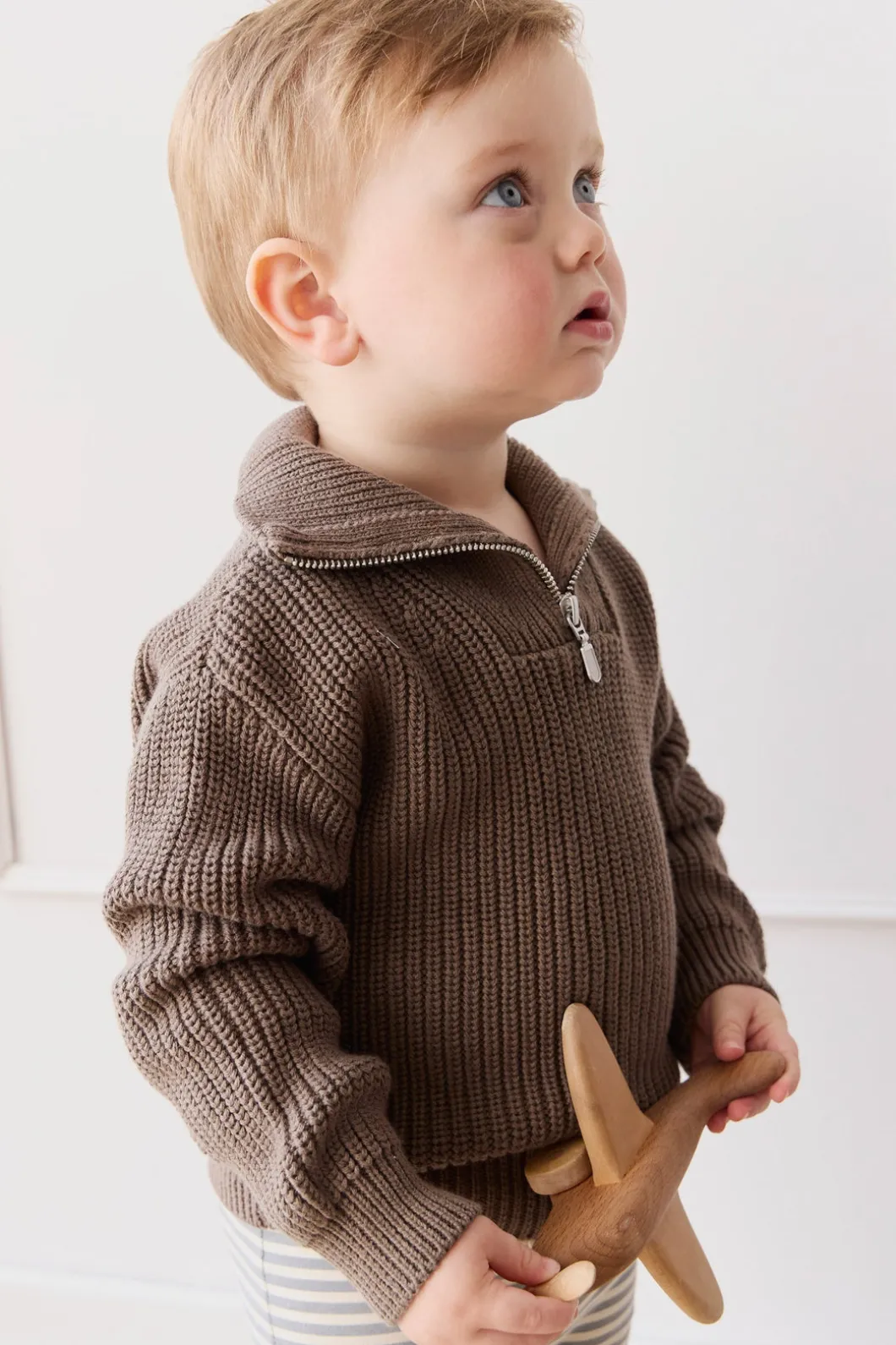 Nicholas Half Zip Jumper - Iroke