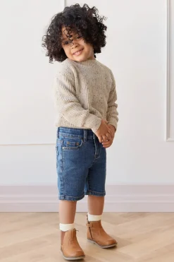 Noah Short - Mid Wash Denim