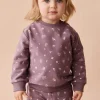 Organic Cotton Aubrey Sweatshirt - Polly Gray Ridge
