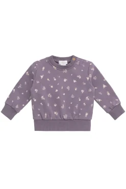 Organic Cotton Aubrey Sweatshirt - Polly Gray Ridge