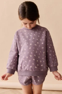 Organic Cotton Aubrey Sweatshirt - Polly Gray Ridge