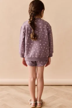 Organic Cotton Aubrey Sweatshirt - Polly Gray Ridge